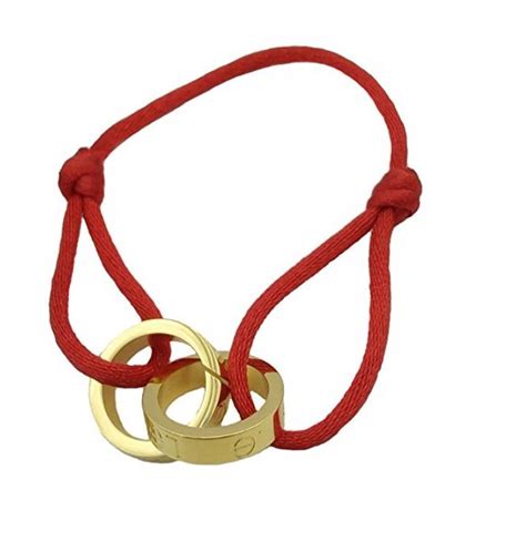 cartier red cord love bracelet|cartier love bracelet price euros.